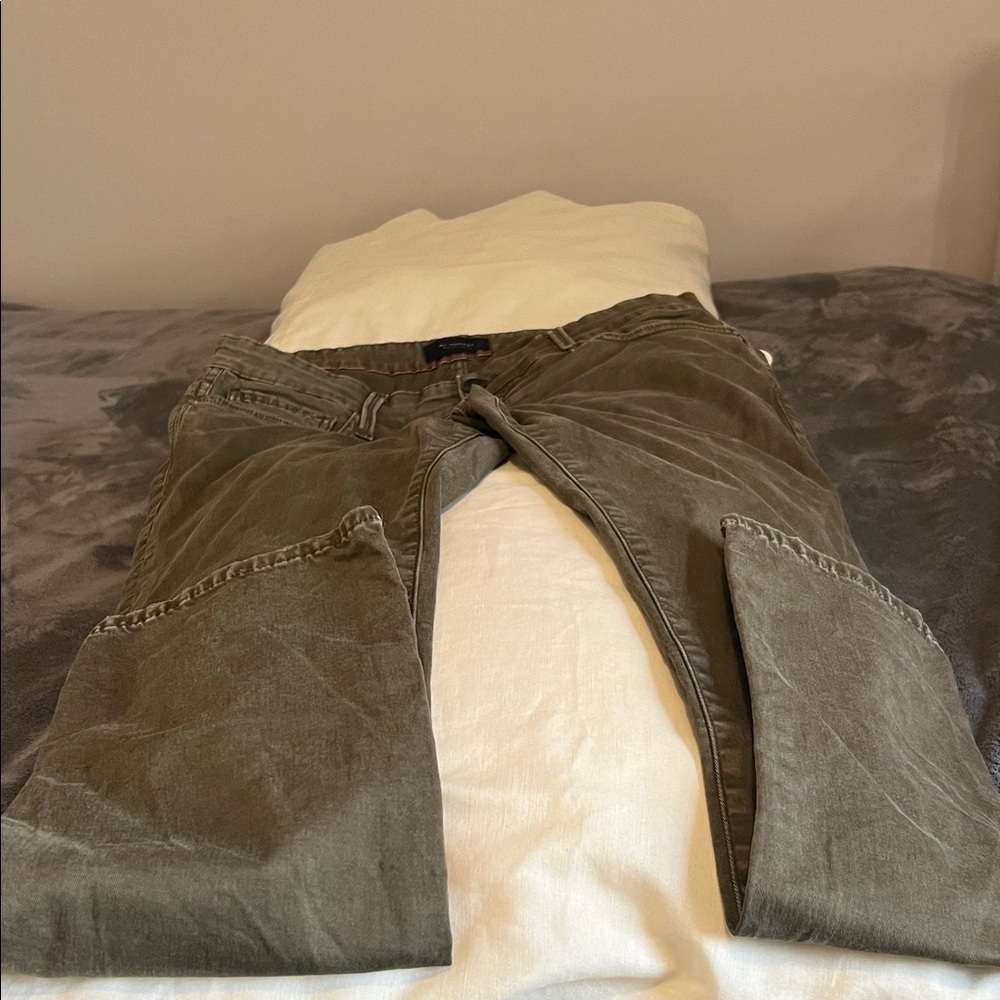 Men's Olive Cargo Pants